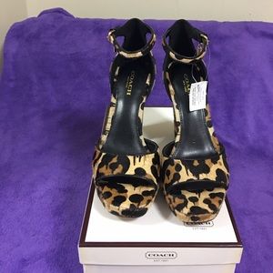 COPY - Women's Coach "Margharita" Leopard Shoes, S